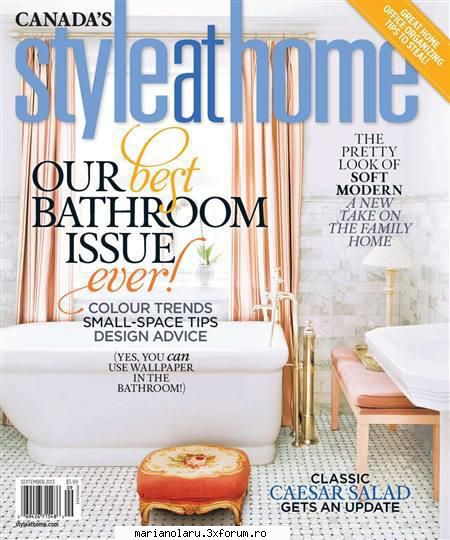 style home september 2013 (canada) style home brings exciting and stylish voice the world home its